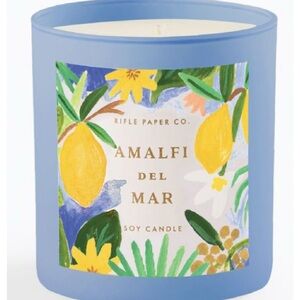 Amalfi Del Mar Glass Candle